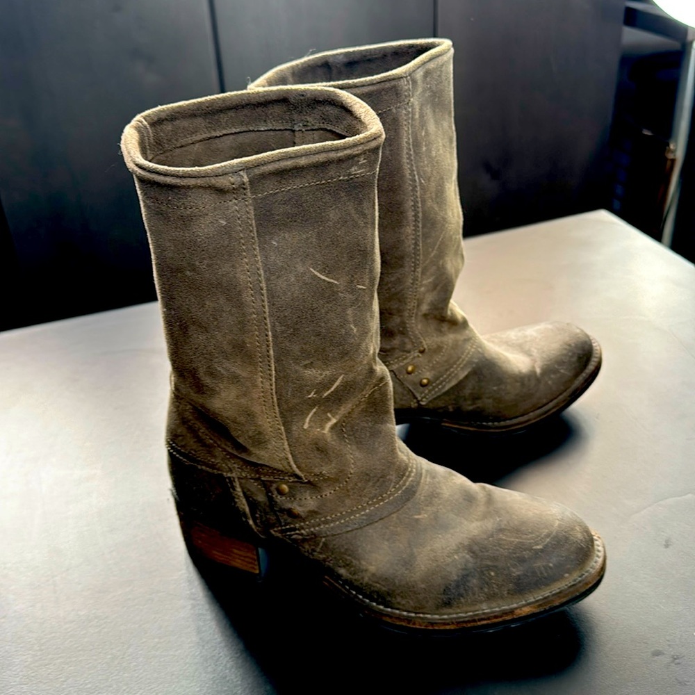 Palladium Harness style biker boots